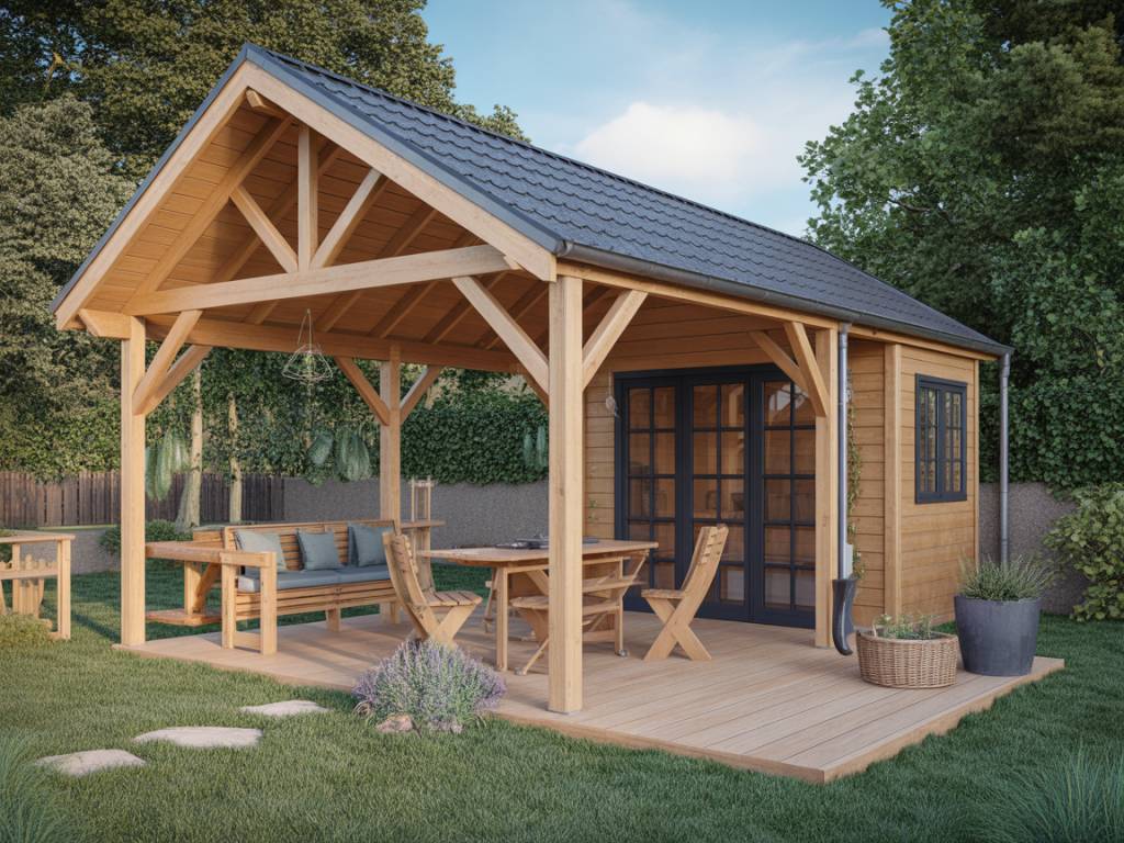 Quel matériau pour votre abri de jardin : bois, métal, résine ou composite pour allier esthétique et longévité