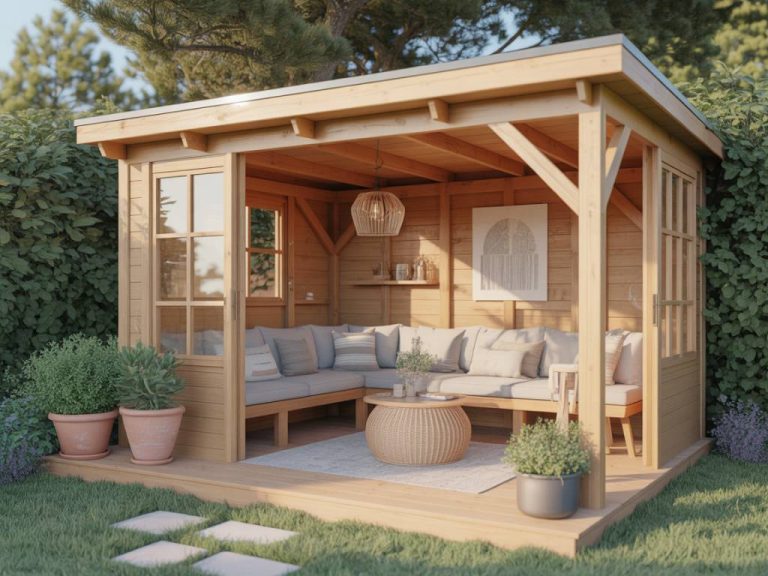 Décorer l’intérieur de sa cabane de jardin pour une ambiance cosy et chaleureuse facile à vivre