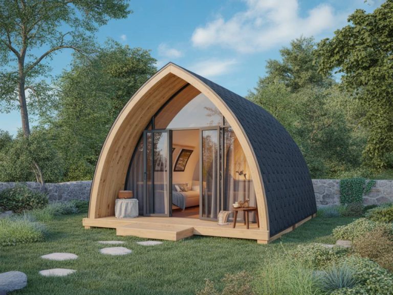 Construire un abri de jardin semi-enterré pour une meilleure intégration paysagère et isolation naturelle