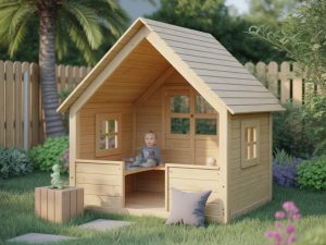 Idées de cabanes de jardin pour les enfants : sécurité, jeux et imagination au cœur du jardin