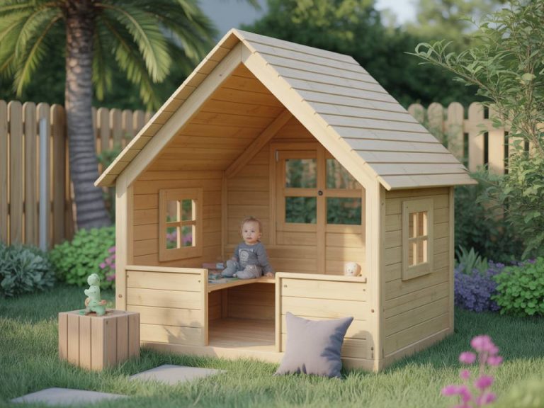 Idées de cabanes de jardin pour les enfants : sécurité, jeux et imagination au cœur du jardin