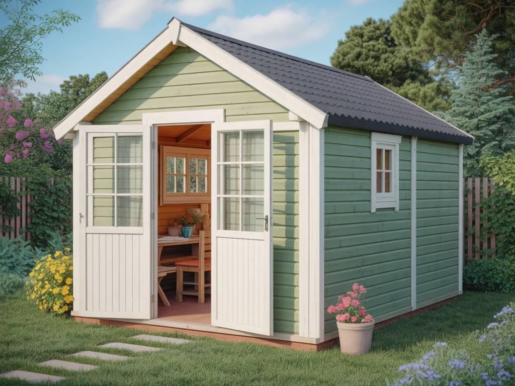 Comparatif des différents types de toitures pour abris de jardin et bien choisir sa couverture