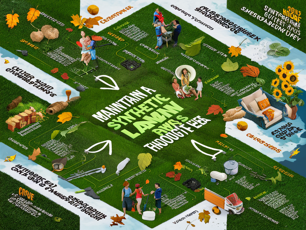 Comment entretenir son gazon synthétique toute l’année