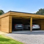 Garage double bois toit plat : guide d’achat et conseils pour bien choisir son abri de jardin